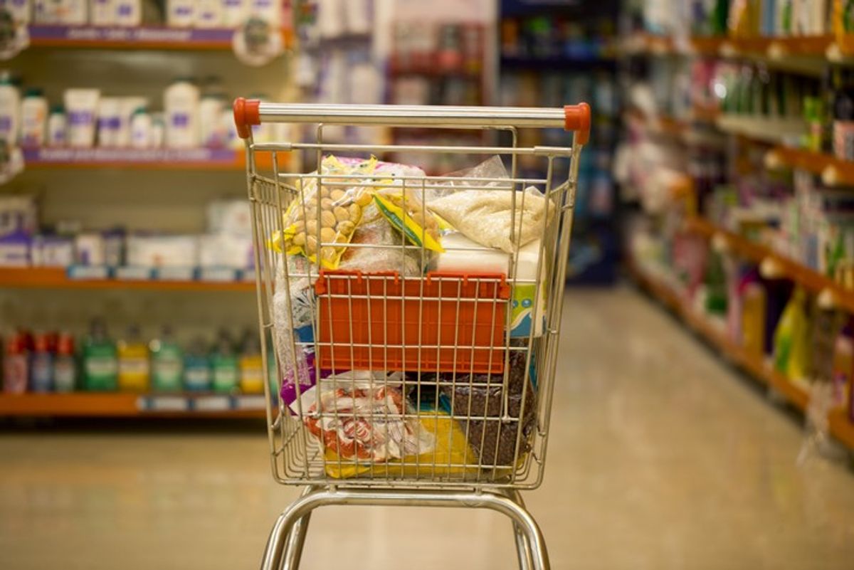 Big trolley shopping