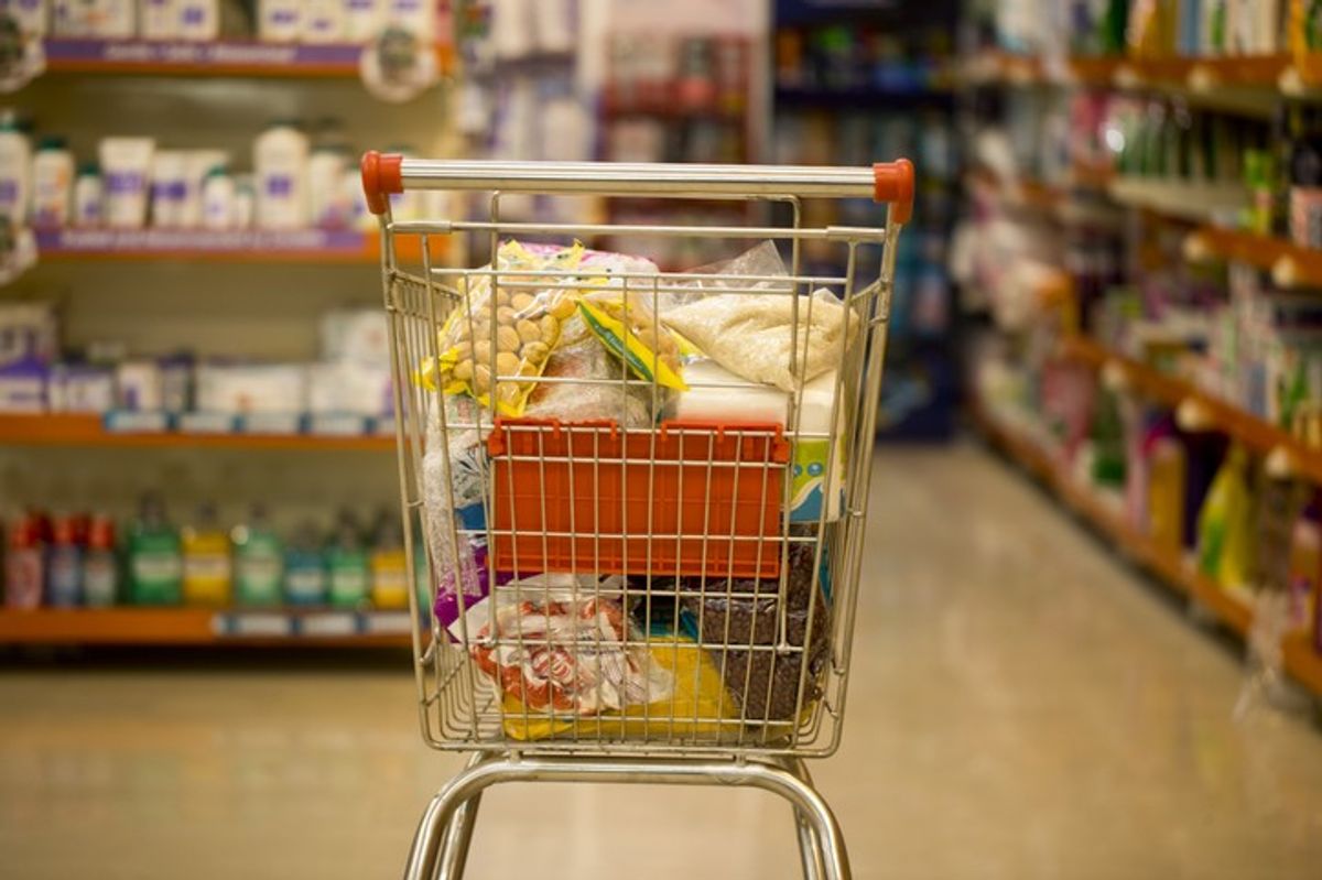 Big trolley shopping