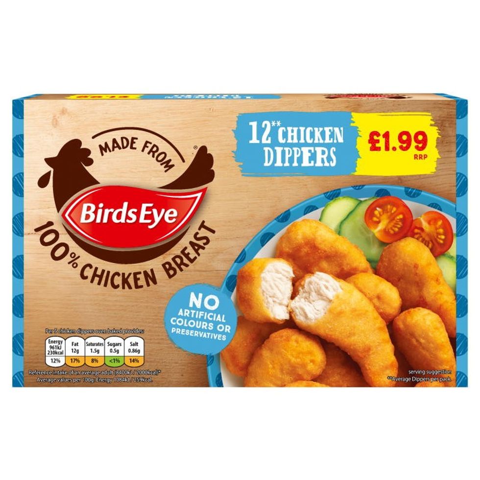 Birds Eye 12 Chicken Dippers 220g