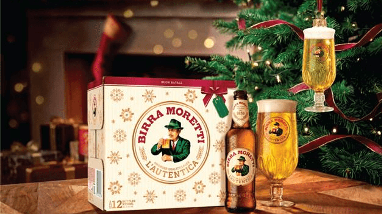 Birra Moretti festive packaging to roll out on october
