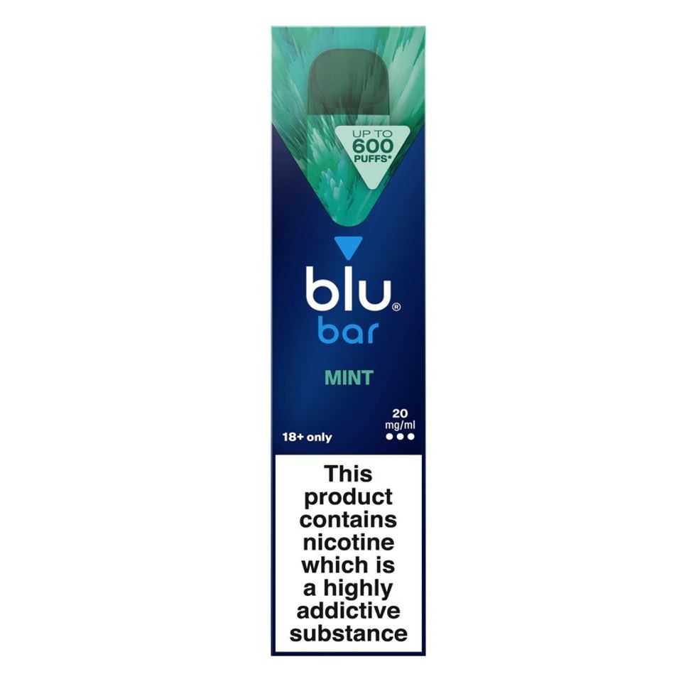 BLU BAR MINT PACK SHOT