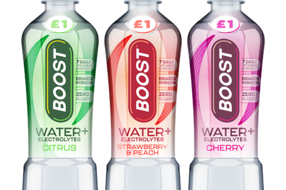 Boost Water electrolytes drink