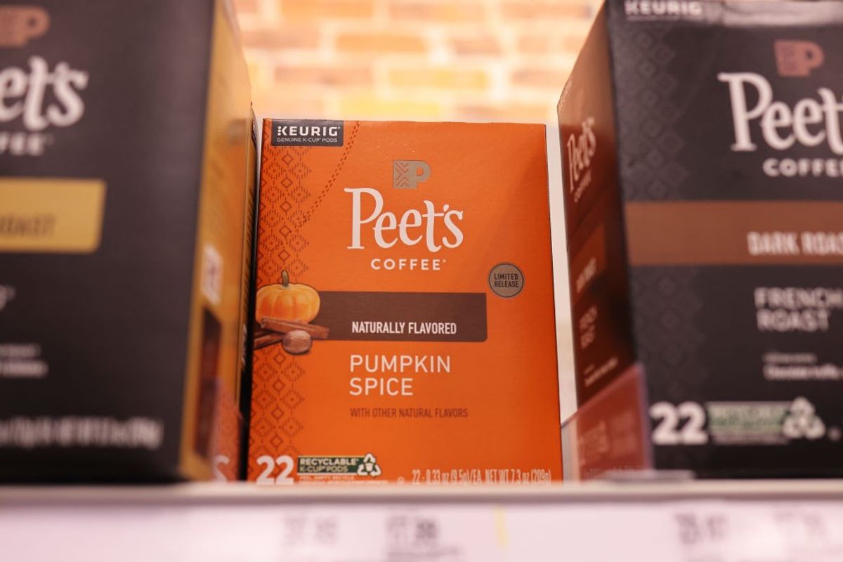 ​Boxes of Peet's Coffee Keurig coffee K-Cup pods