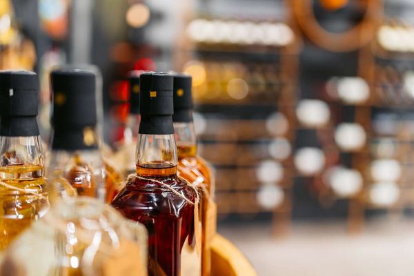 brandy bottles