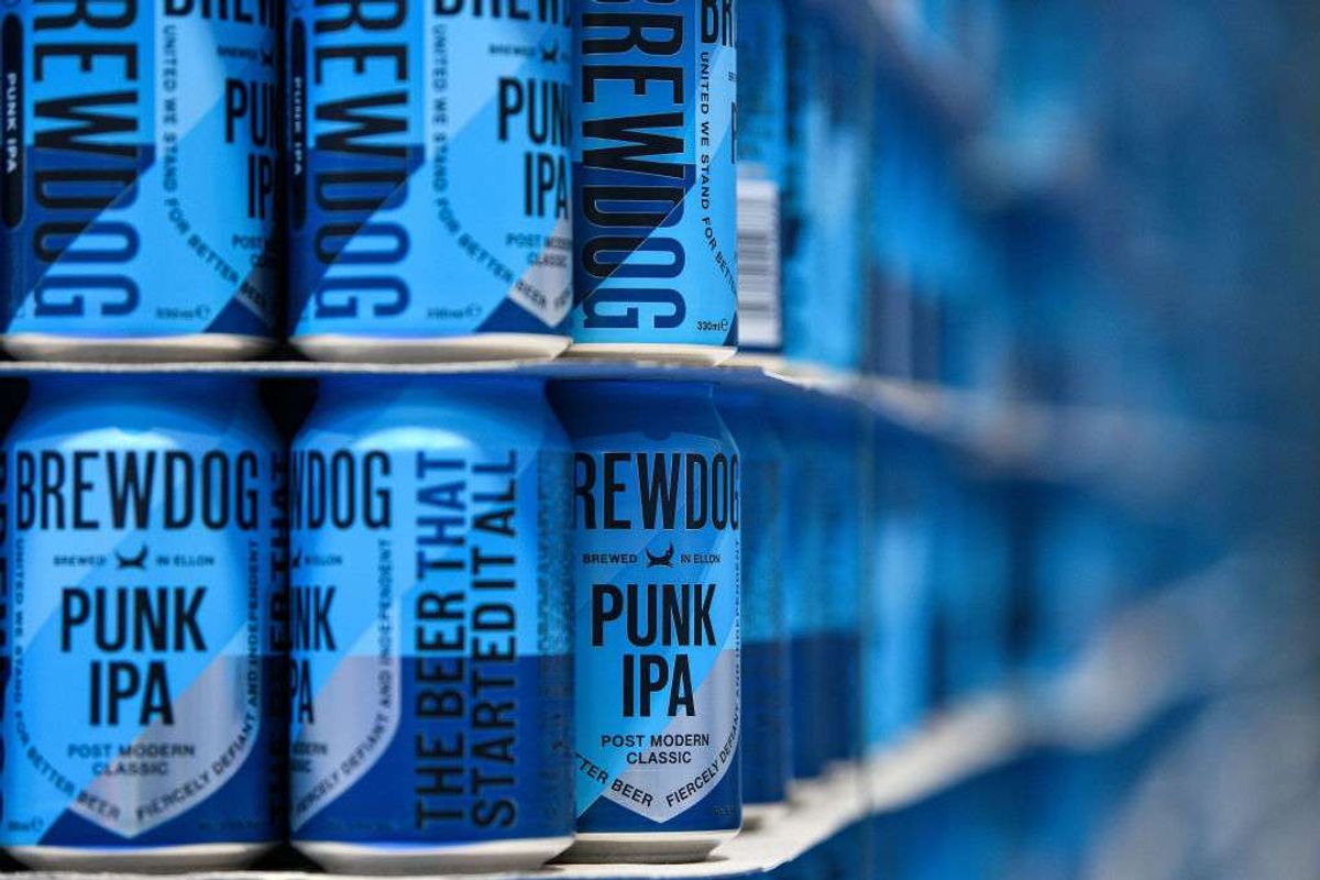 BrewDog beer cans