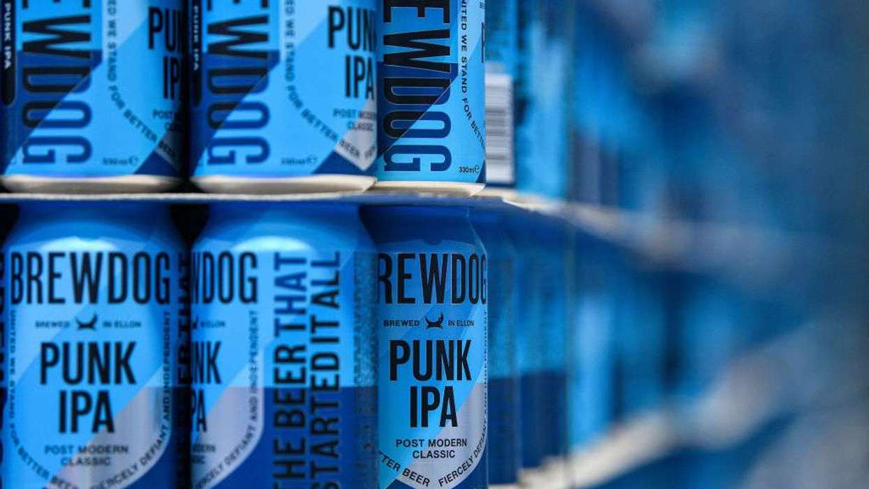 BrewDog beer cans