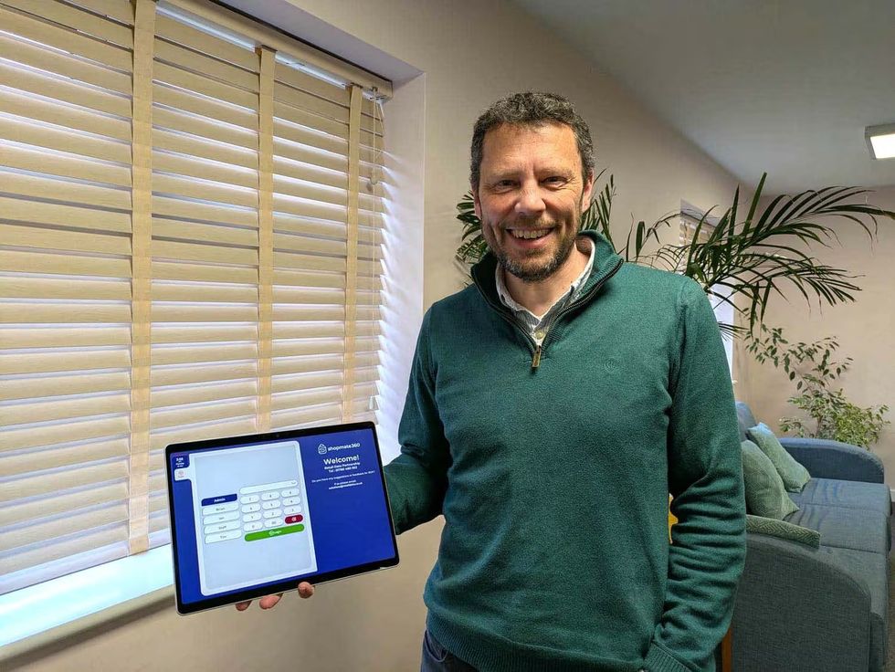 Brian Eagle Brown with new ShopMate 360 EPoS solution