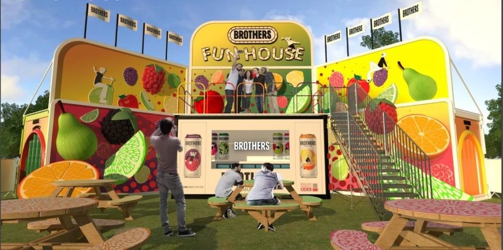 Brothers Cider Festival Fun House