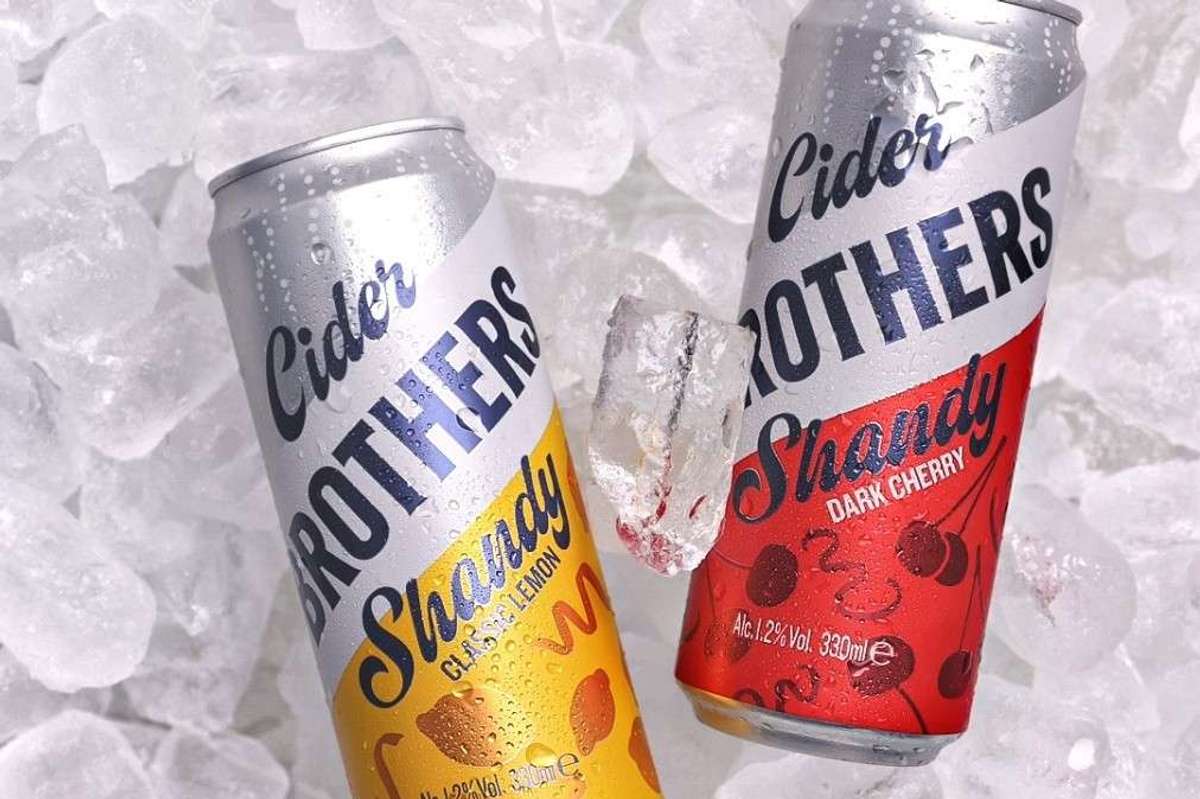 Brothers cider shandy launch UK