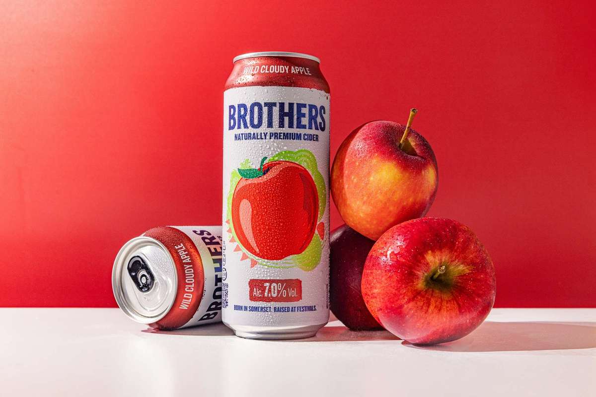 Brothers Cider Wild Cloudy Apple can