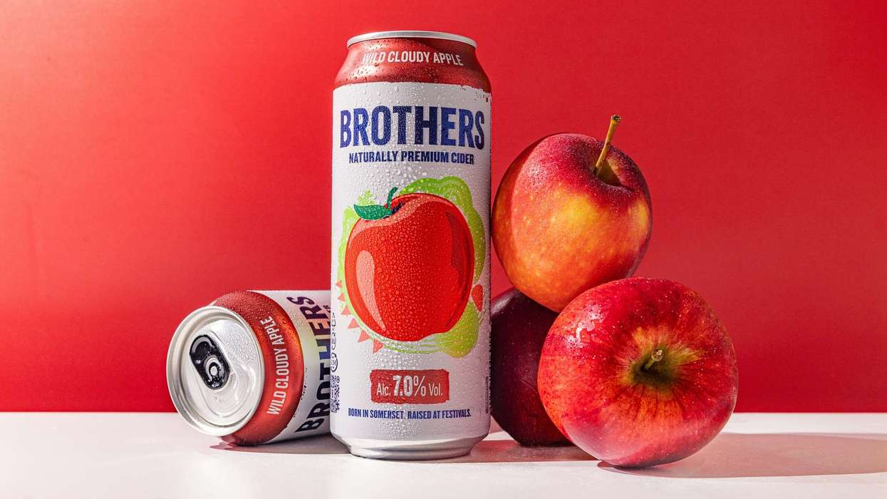 Brothers Cider Wild Cloudy Apple can