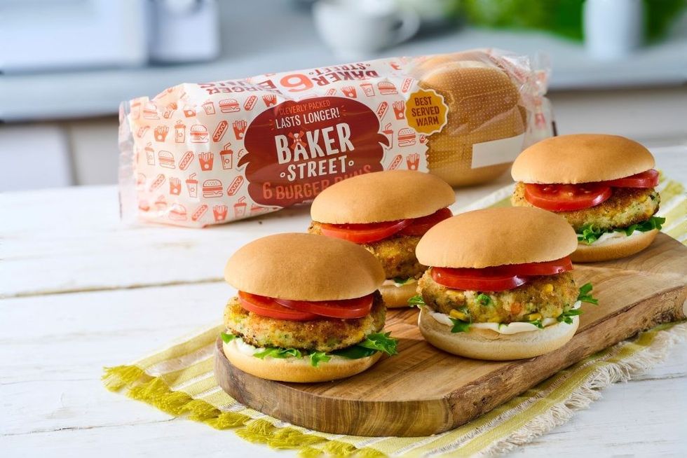 BS 6 Burger Buns Vegie Burger 02