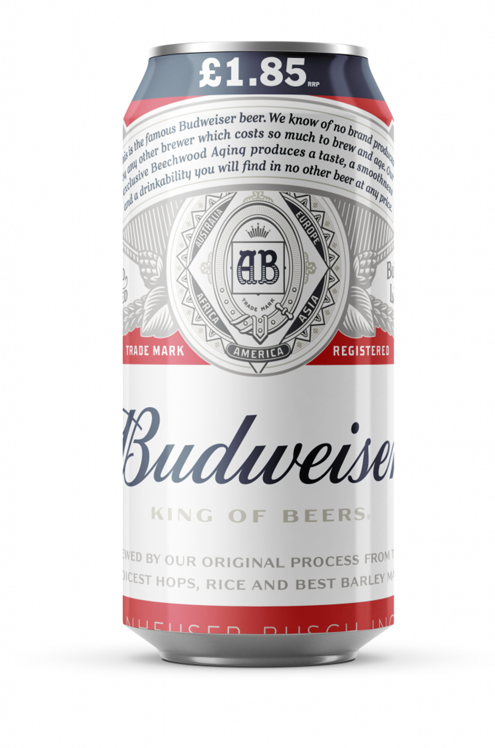 Bud £1.85 568ml
