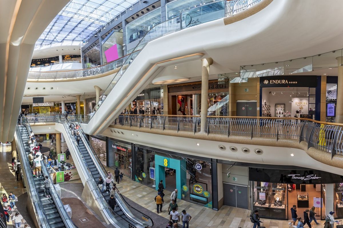 Bullring Shopping Mall in Birmingham