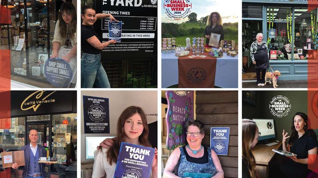Businesses participating in UK Small Business Week