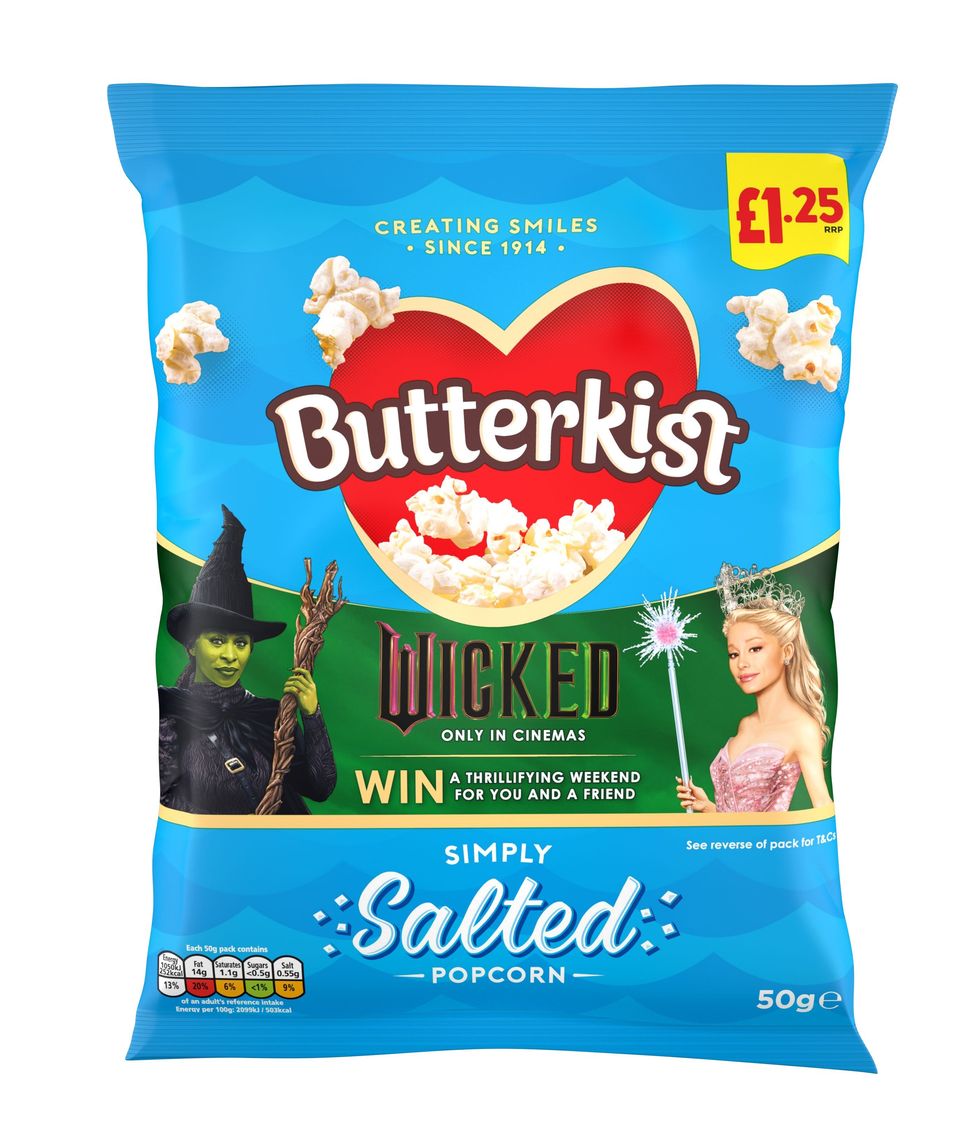 Butterkist Simply Salted 50g PMP Wicked Promo
