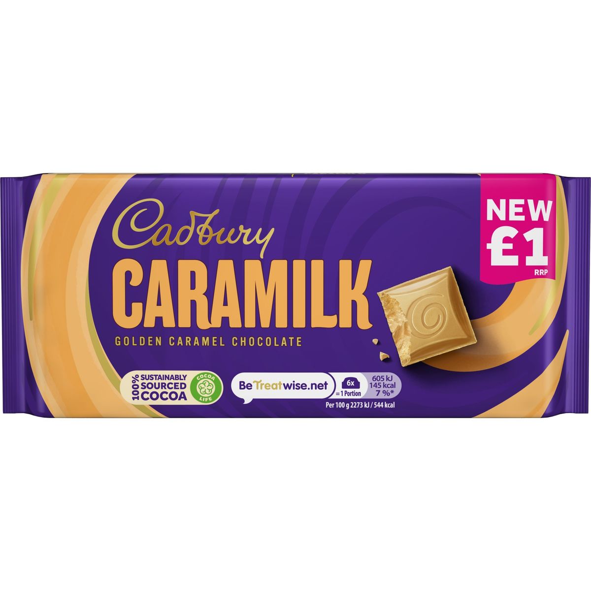 CADBURY caramilk chocolate 