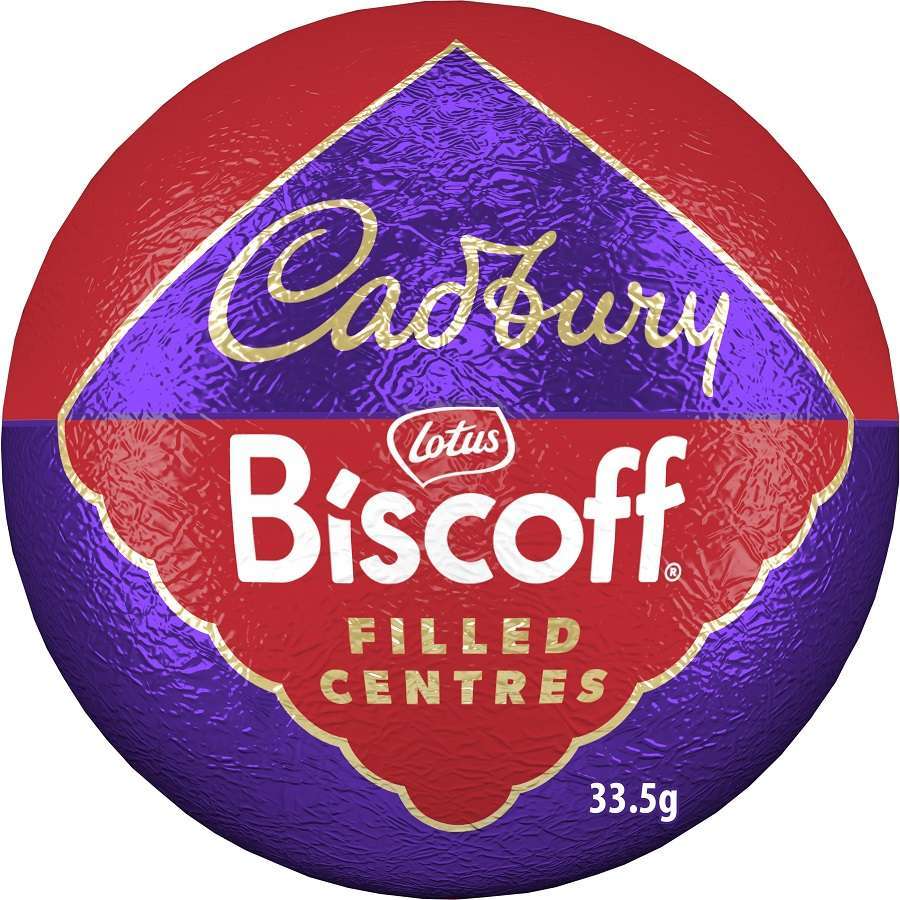 Cadbury Dairy Milk Biscoff Filled Centres