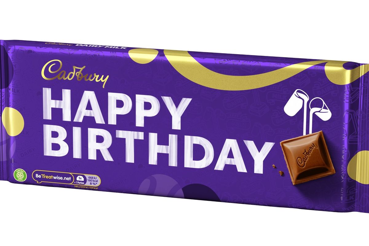 Cadbury Dairy Milk Happy Birthday 360g bar in 2025