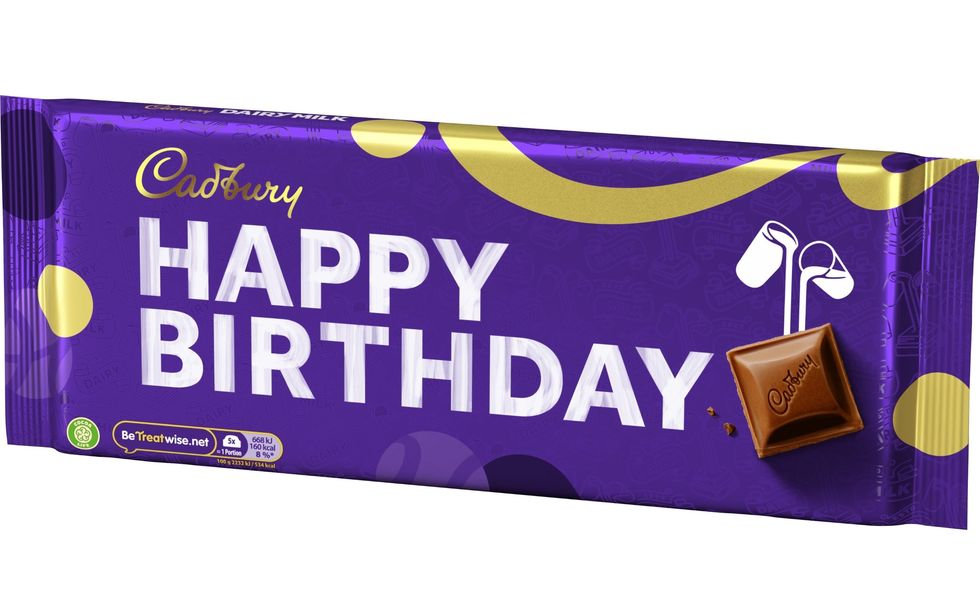 Cadbury Dairy Milk Happy Birthday 360g bar in 2025