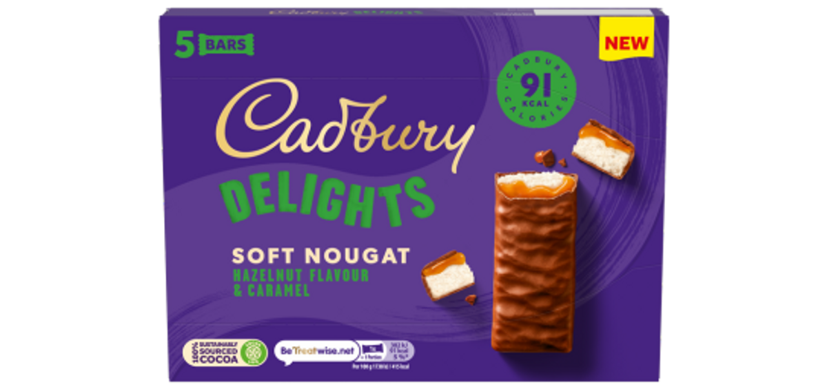 Cadbury Delights Hazelnut and Caramel