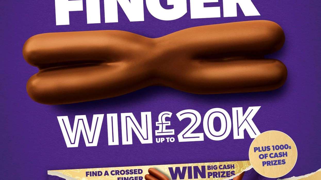 Cadbury Fingers Fingers Crossed campaign