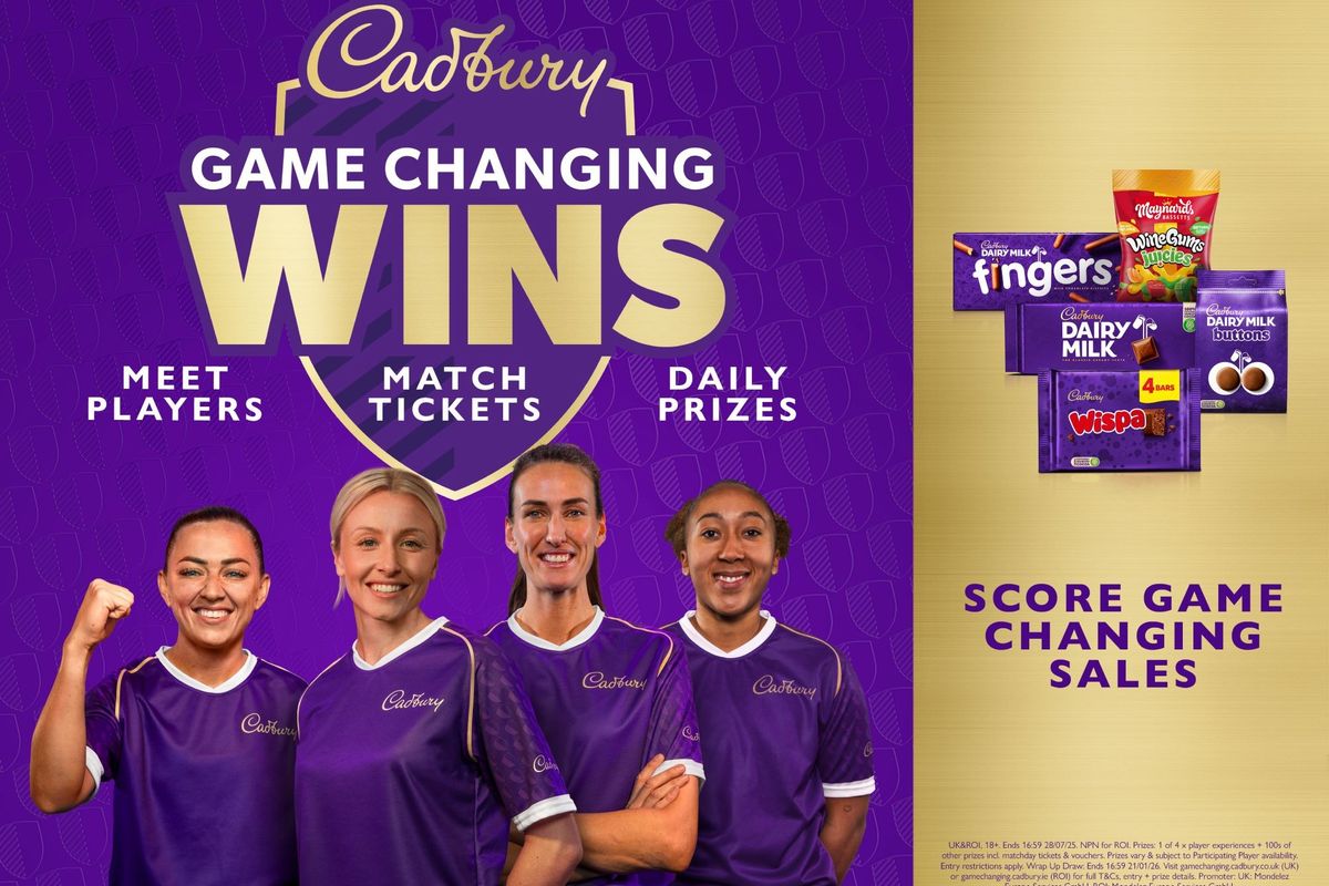 Cadbury football promo features women’s football stars and fan rewards