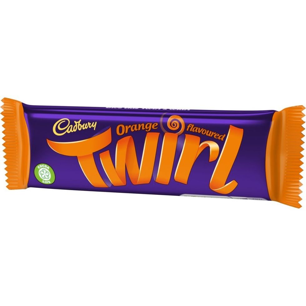 Cadbury Twirl Orange