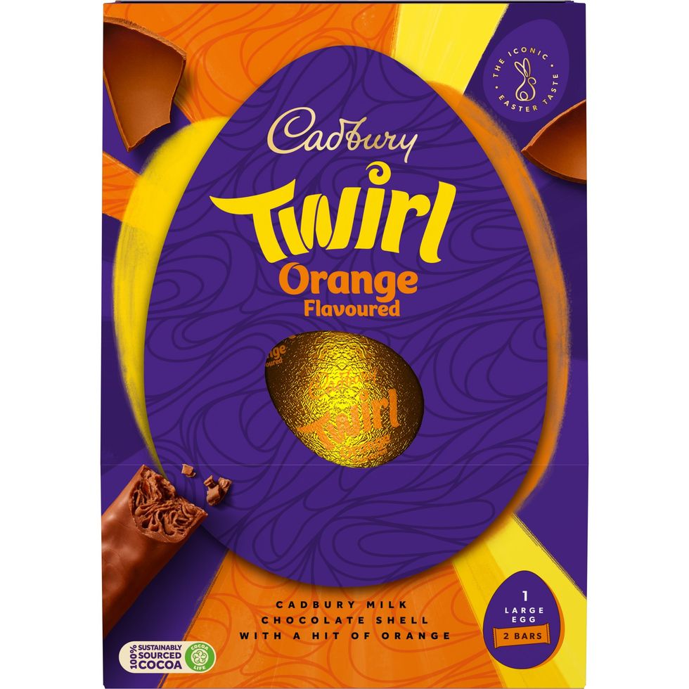 Cadbury TwirlOrange Egg scaled