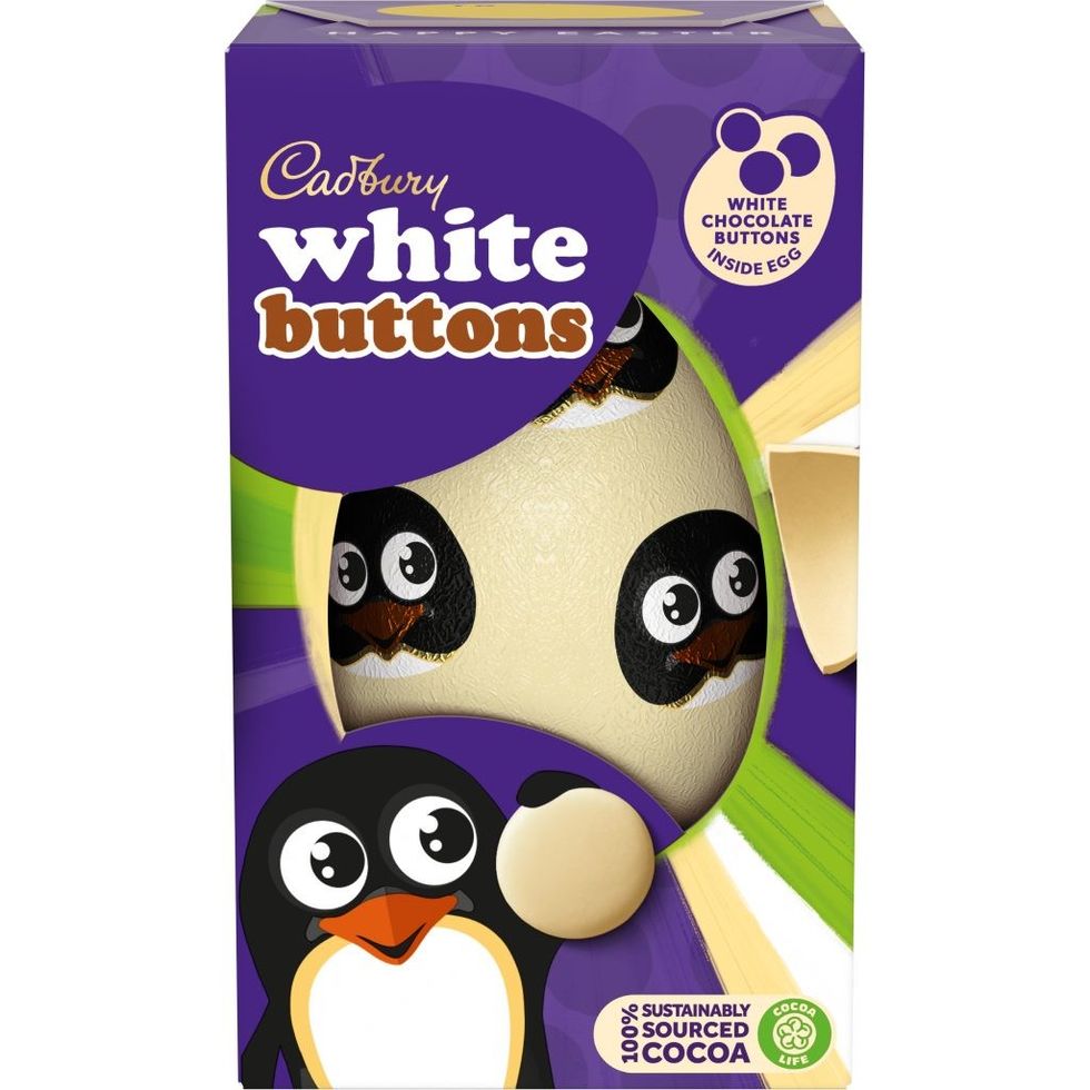 Cadbury White Buttons Shell Egg
