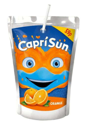 Pocket-money 200ml Capri-Sun meets maximum impulse appeal