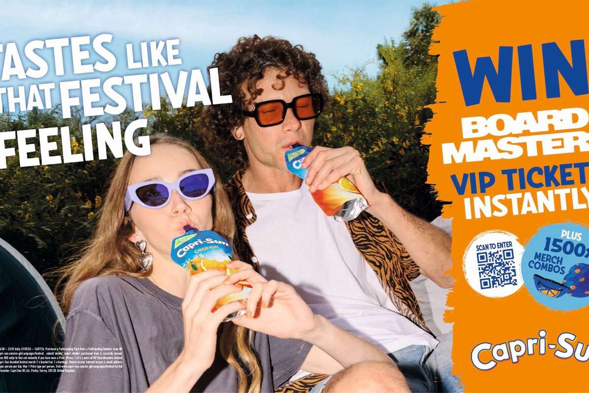 capri sun festival campaign on pack promo