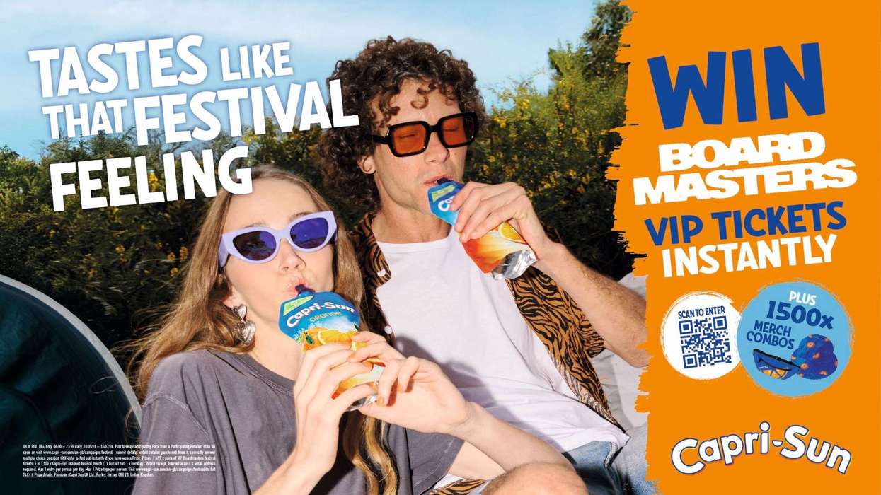 capri sun festival campaign on pack promo