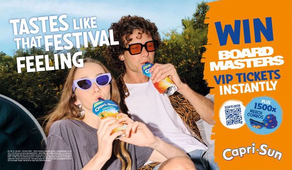 capri sun festival campaign on pack promo
