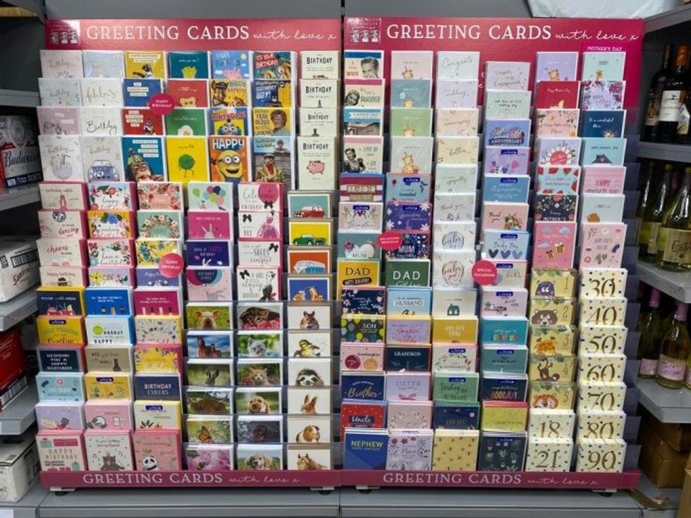 Card display