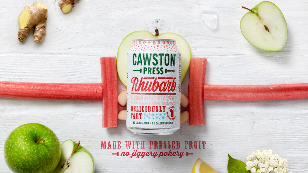 Cawston Press sparkling drink cans featured in new UK summer TV ad campaign