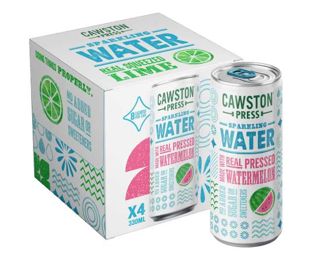 Cawston Press sparkling water launch