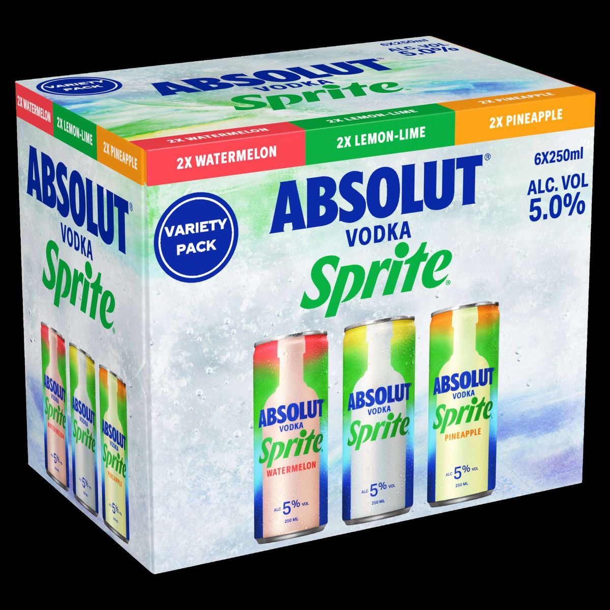 CCEP expands Absolut Vodka & SPRITE multipack offering