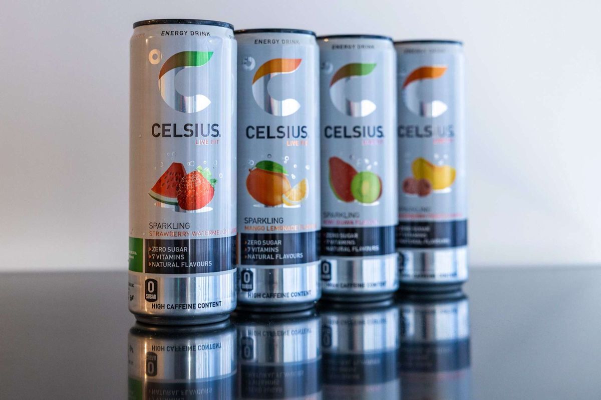 Celsius zero sugar energy drink UK launch