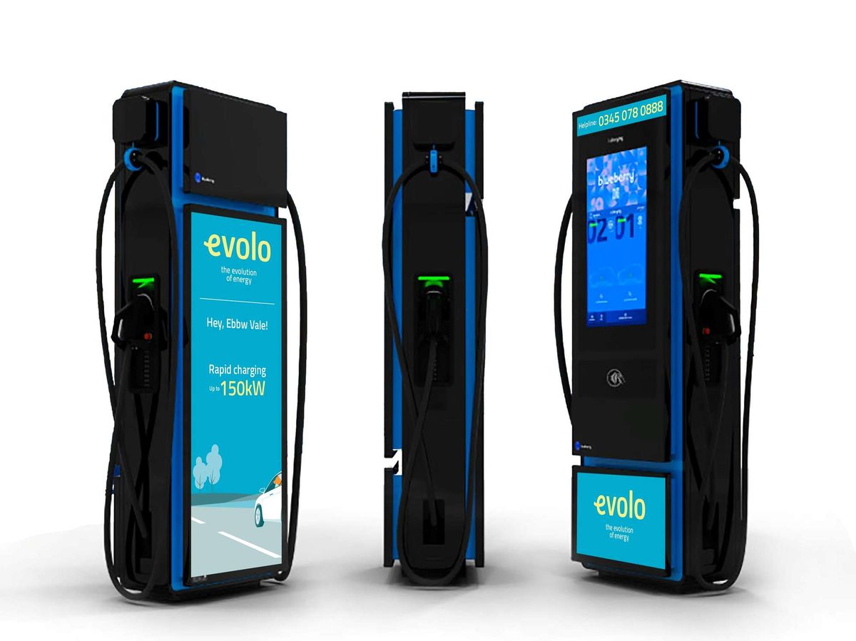 Certas Energy Evolo Rapid EV chargers