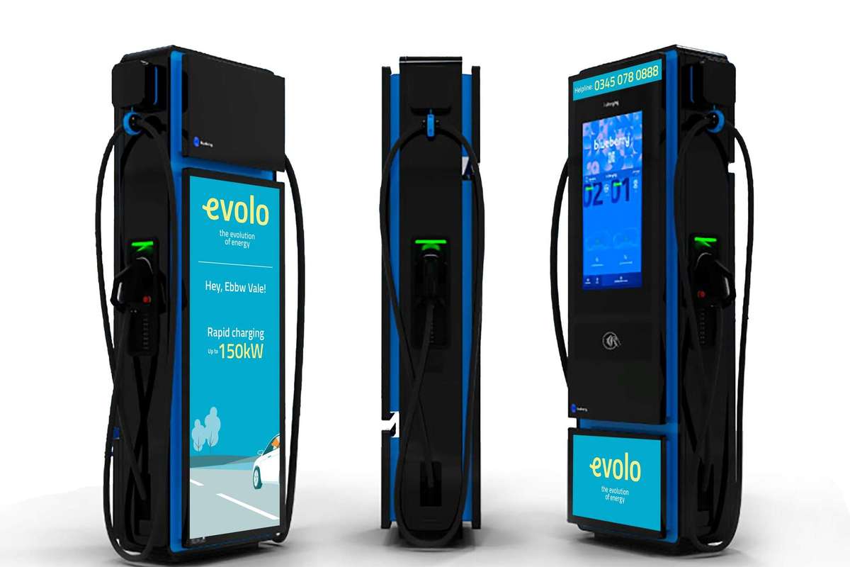Certas Energy Evolo Rapid EV chargers