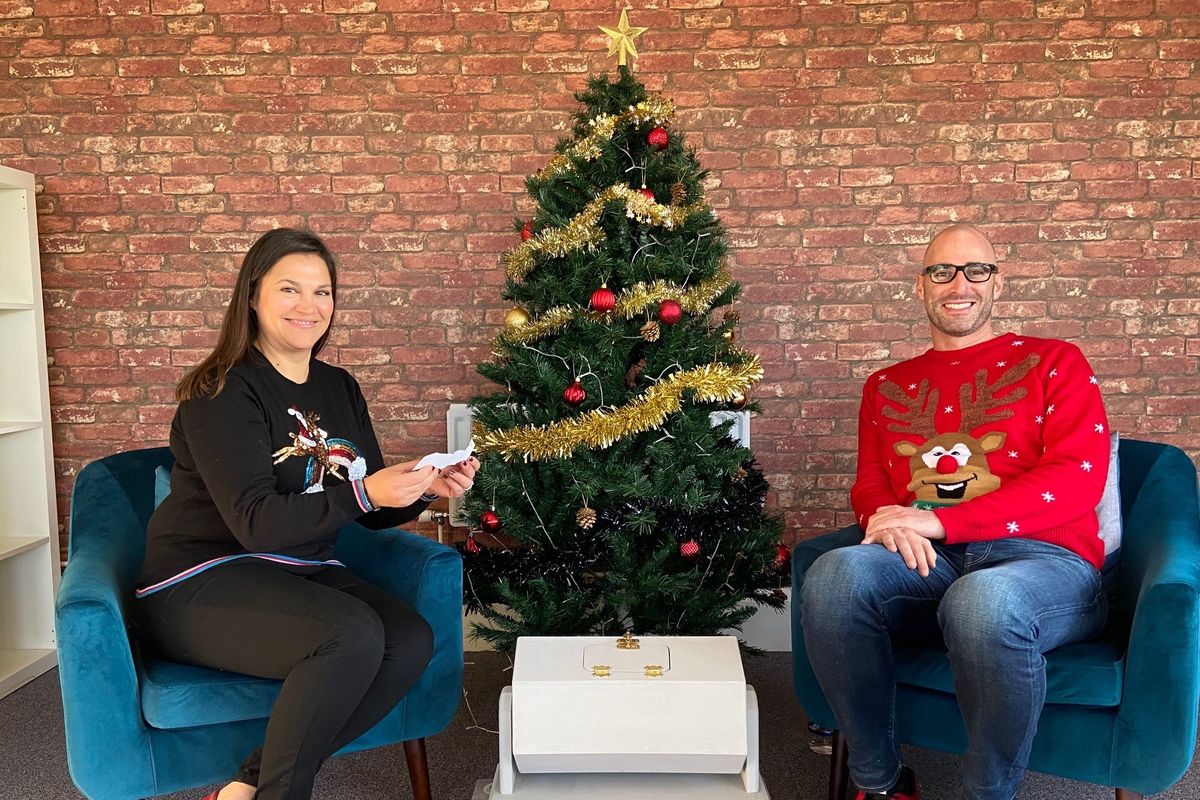 Charity prize draw for Christmas