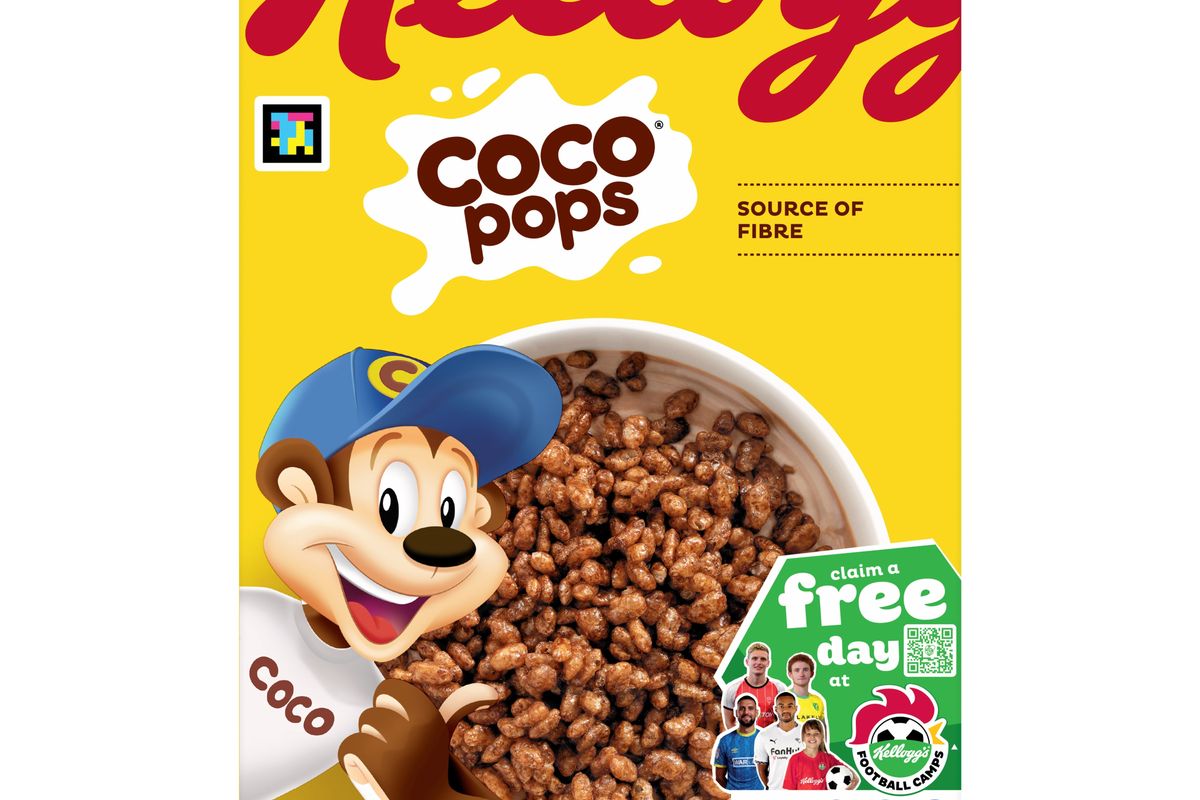 Children enjoying Kellogg’s Football Camp with chance to win PUMA kit.