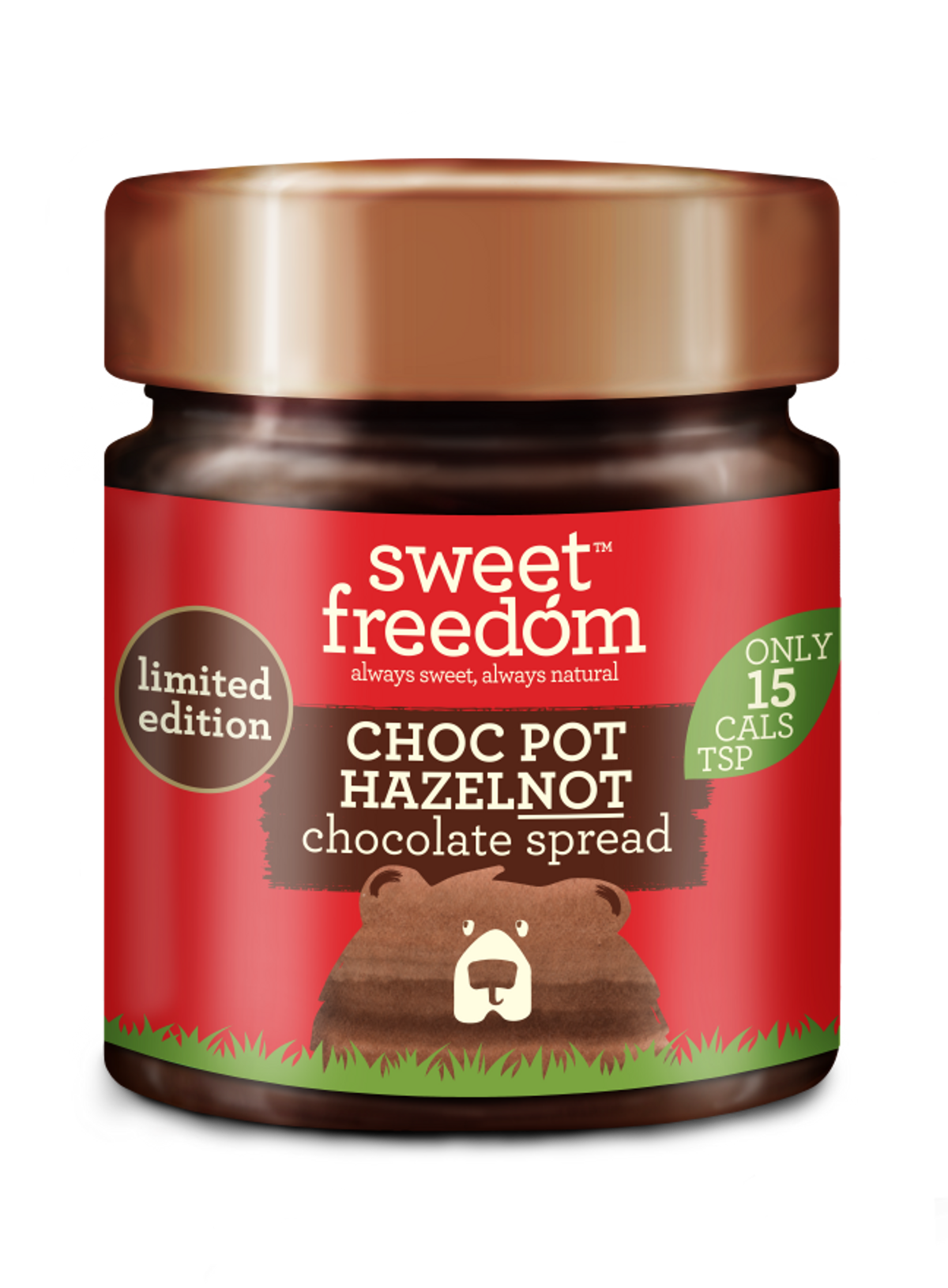 Choc Pot Hazelnot – a nut-free, plant-based chocolate spread from Sweet Freedom