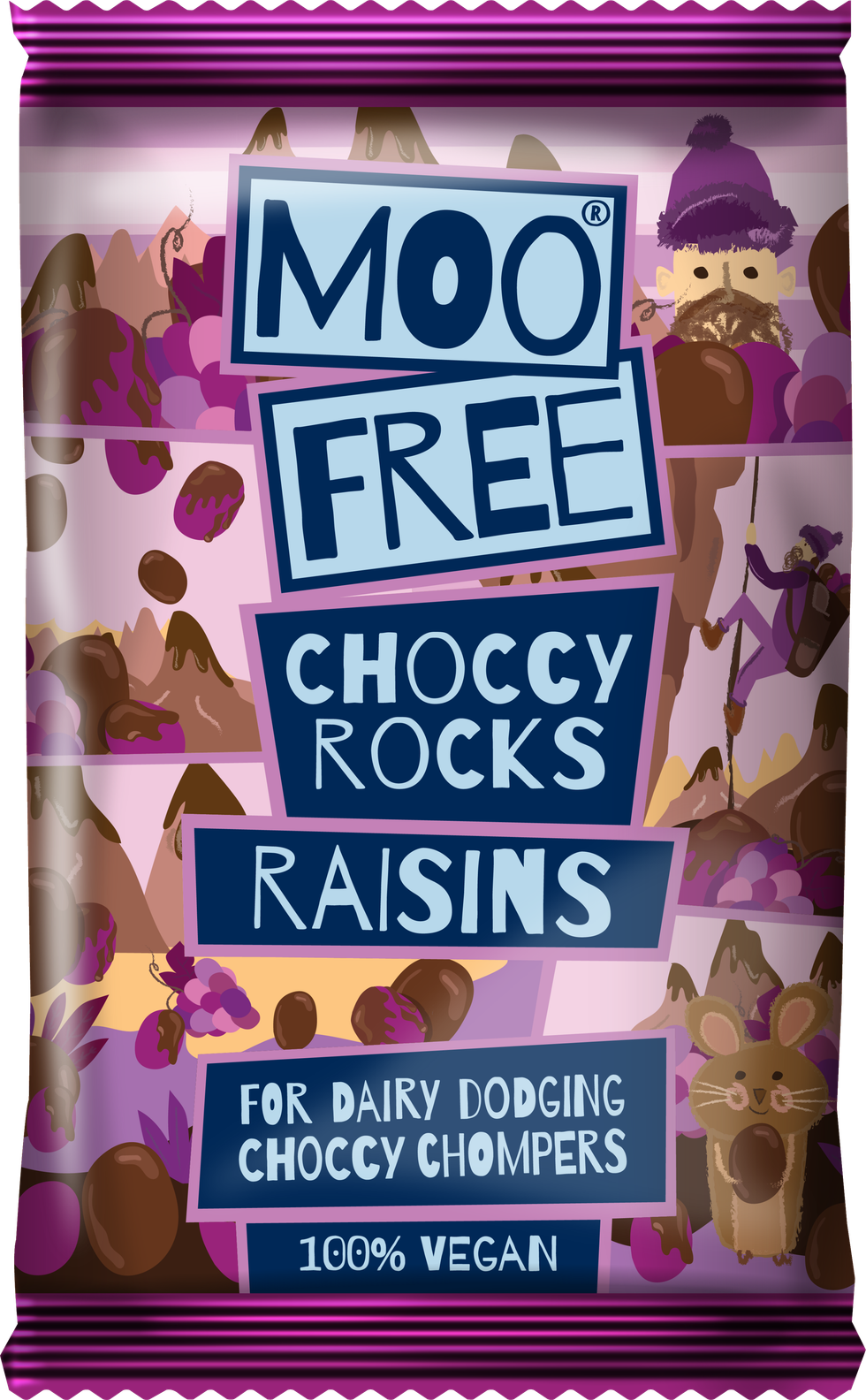 Choccy Rocks Raisins