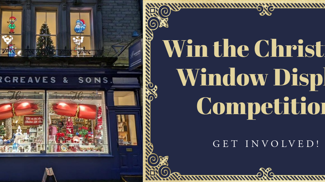 Christmas window display