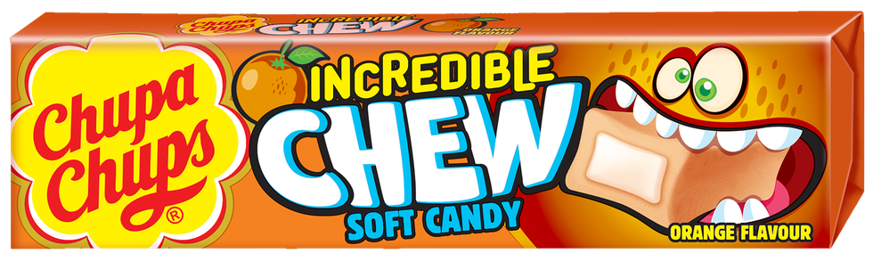 ChupaChups Orange IncredibleChew Stick