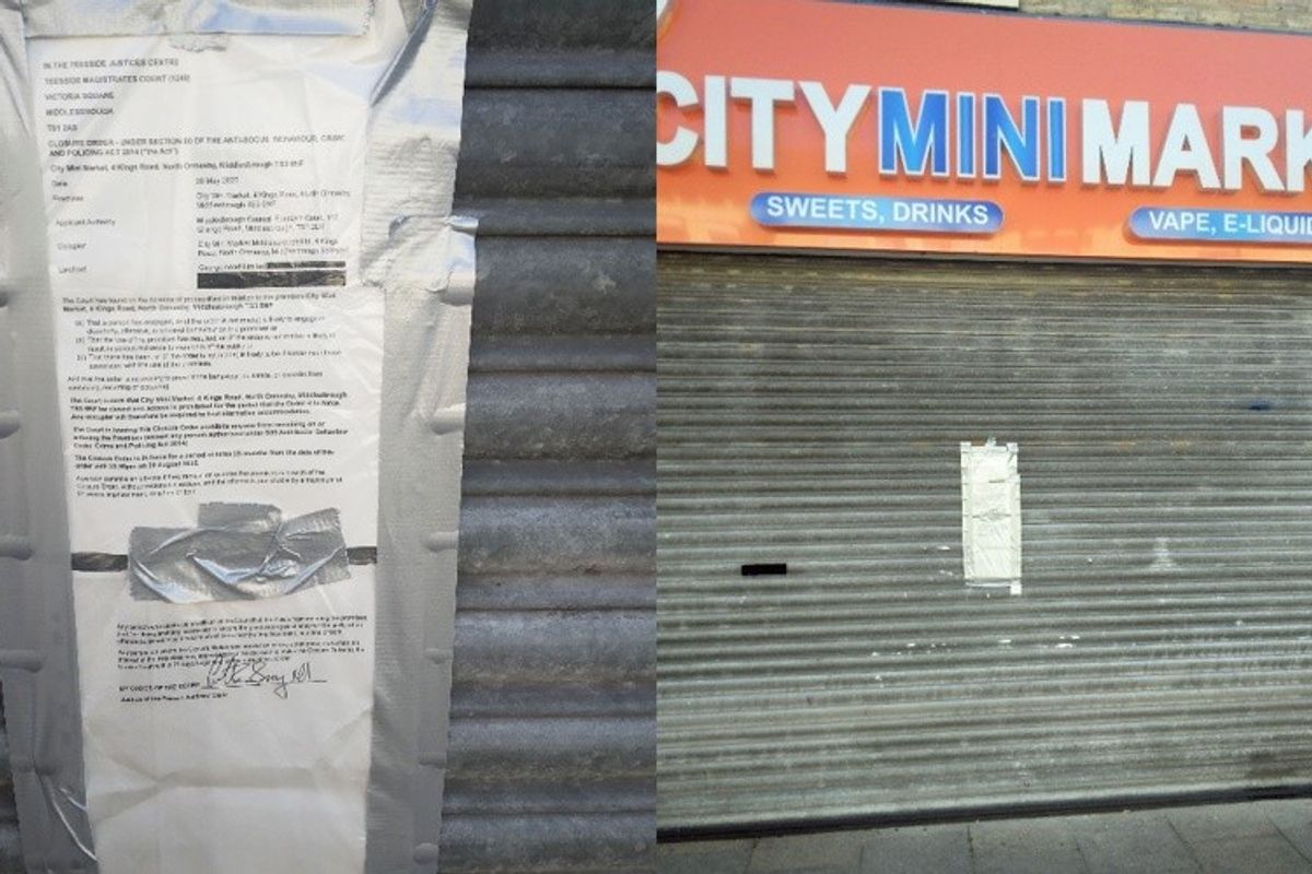 City Mini Market and Romanco store closed due to repeated illegal tobacco sales investigations