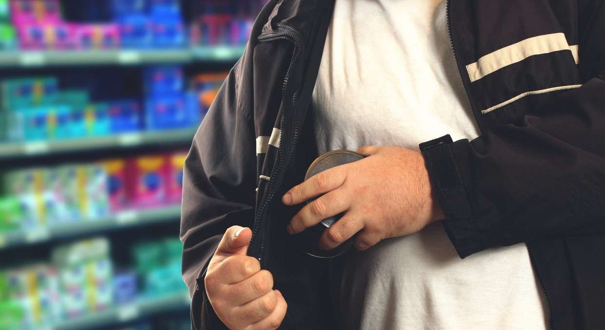 City of London shoplifting drop