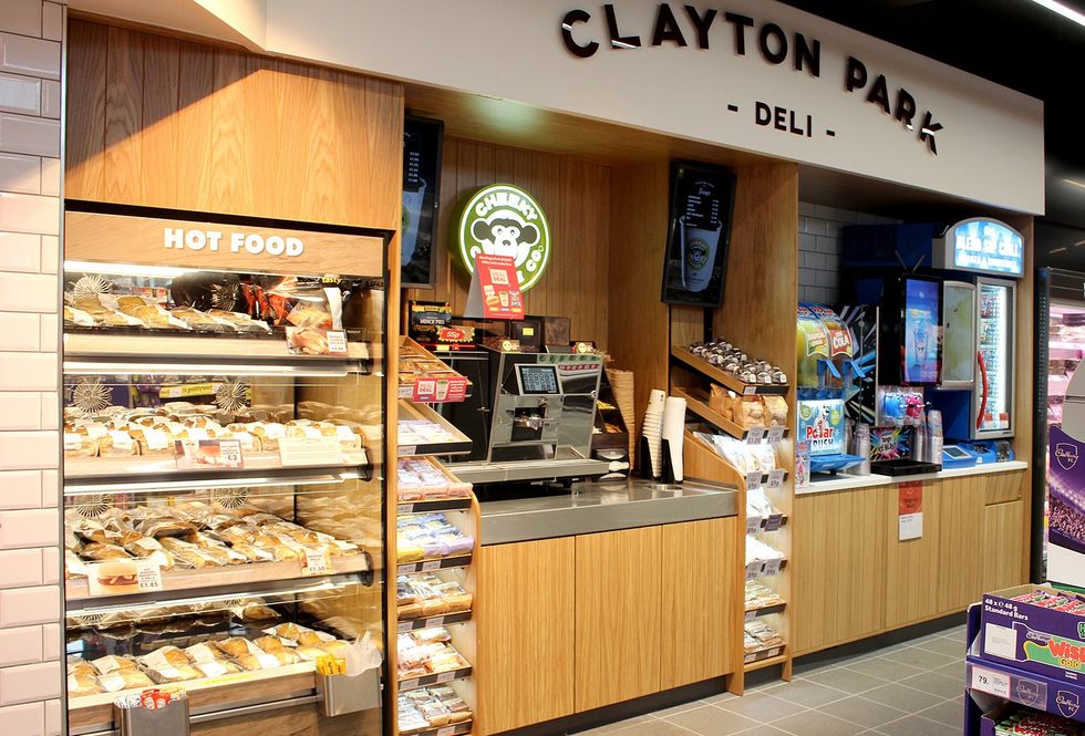 Clayton Park Deli Cheeky Coffee area